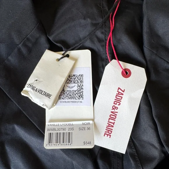 Zadig & Voltaire Noir Blazer - Picture 2 of 2